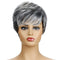Good Quality Women Mix Color Short Hair Wig