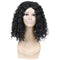 Hot Sale Women Medium Length Small Wavy Hair Wig