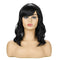 Hot Sale Women Natural Medium Length Wavy Hair Wig