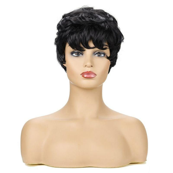Women Fashion Frizzled Hair Synthetic Wig