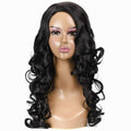 Hot Sale Women Long Length Natural Wavy Hair Wig