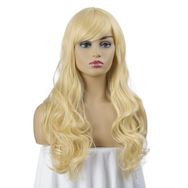 Hot Sale Women Curly Long Length Wavy Hair Wig