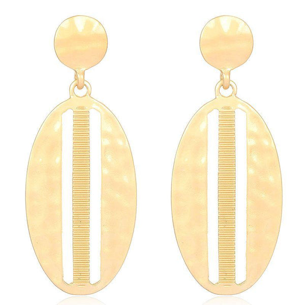 Fashion Good Plated Alloy Drop Shape Earrings