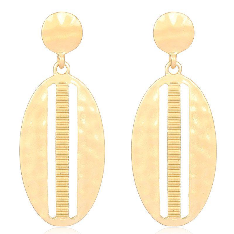 Fashion Good Plated Alloy Drop Shape Earrings