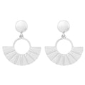 Hot Sale Vintage Fan Shape Drop Earrings