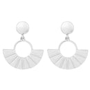 Hot Sale Vintage Fan Shape Drop Earrings