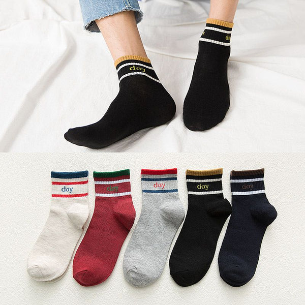 10 Pairs Set Men Cotton Breathable Fashion Socks