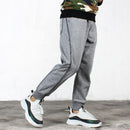 Boys Junior Pure Color Patchwork Soft Casual Pants