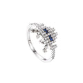 Fashion Unique Robot Shape Women Good Quality Zircon Brass Ring