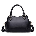 Casual Elegant Women Plain PU Leather Office Wear Tote Bag