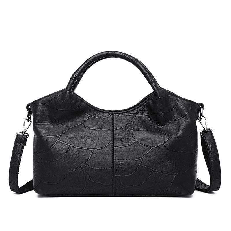 Women Casual Large Capacity Vintage PU Duffle Bag
