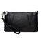 Casual Solid Color Stitching Design Square Shape Soft PU Crossbody Bag