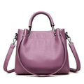 Elegant Women Solid Color Good Quality PU Tote Bag