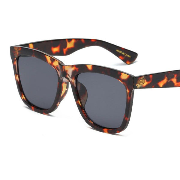 Classic Square Shape PC Frame Design Men And Women Driving Sunglasses