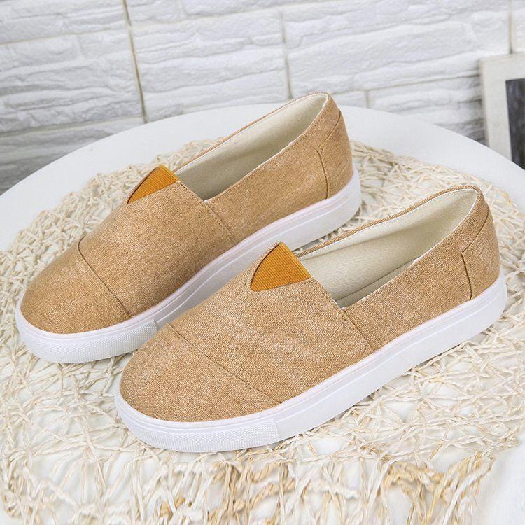 Women Casual Comfortable Round Toe Loafers Shoes