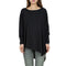 Casual Solid Color Dolman Long Sleeve Women Pullover Oversize T-shirt