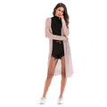 Casual Winter Fall New Arrival Long-sleeve Plain Color Knitted Cardigan