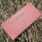 Campus Girl Simple Letter Pattern Matte PU Vintage Wallet