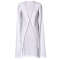 Hot Sale Women Elegant Long Length Solid Color Plus Size Blazer