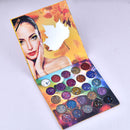 25 Colors Star Heart Sequins Decor Glitter Eyeshadow Palette