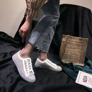 Autumn New Arrival Women Round Toe Lace-up Flat Sneakers Shoes