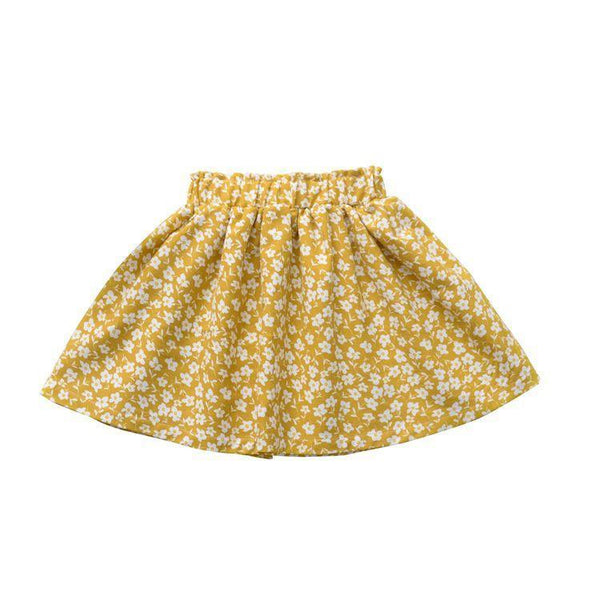 Pretty Girl Fresh Floral Print Skirt