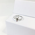 Cute Christmas Reindeer Shaped Women Exquisite Silver Ring