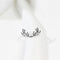 Creative Fresh Style Women Sterling Silver Antler Design Silver Ring