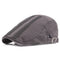 Casual Men And Women Contrast Stripes Pattern Beret Cap