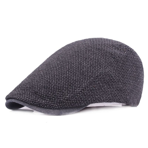 Casual Vintage Cotton Fabric Outdoor Wear Plain Color Peaked Cap