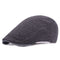 Casual Vintage Cotton Fabric Outdoor Wear Plain Color Peaked Cap