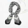 Fashion Leopard Printed Women Elegant Square Scarf
