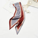 Hot Sale Fashion Double Color Design Elegant Women Fall Skinny Scarf