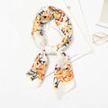 Fresh Tiny Flower Printed Design Women Trendy Scarf