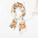 Fresh Tiny Flower Printed Design Women Trendy Scarf