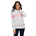 Hot Sale Women Casual Long-sleeve Christmas Pattern Sweatshirt