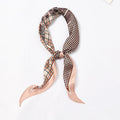 Chic Women Vintage Style Classic Paisley Plaid Print Slim Scarf