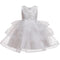 New Arrival Girl Flower Embroidered Dance Party Tutu Dress