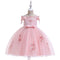 Luxury Girl Off-shoulder Beaded Embroidered Tutu Party Dress
