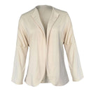 Women Irregular Design Long Sleeve Casual Jacket