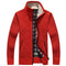 2020 Autumn Winter Men's Sweater Coat Faux Fur Wool Sweater Jackets Men Zipper Knitted Thick Coat Warm Casual Knitwear Cardigan AExp