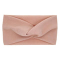 2020 Cute Solid Color Baby Turban Girls Cotton Twisted Knotted Headband Elastic Hairbands Children Head Wraps Hair Accessories AExp