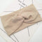 2020 Cute Solid Color Baby Turban Girls Cotton Twisted Knotted Headband Elastic Hairbands Children Head Wraps Hair Accessories AExp