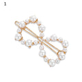 2020 Fashion Hair Clip Women Girls Elegant Design Triangular Star Round Barrette Stick Hairpin Hair Pins Ponytail Head Accessory AExp