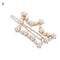 2020 Fashion Hair Clip Women Girls Elegant Design Triangular Star Round Barrette Stick Hairpin Hair Pins Ponytail Head Accessory AExp