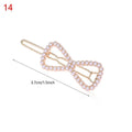 2020 Fashion Hair Clip Women Girls Elegant Design Triangular Star Round Barrette Stick Hairpin Hair Pins Ponytail Head Accessory AExp