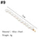 2020 Fashion Hair Clip Women Girls Elegant Design Triangular Star Round Barrette Stick Hairpin Hair Pins Ponytail Head Accessory AExp