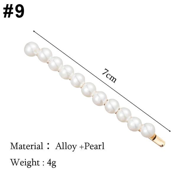 2020 Fashion Hair Clip Women Girls Elegant Design Triangular Star Round Barrette Stick Hairpin Hair Pins Ponytail Head Accessory AExp