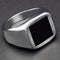 2020 Fashion Simple Style Black Square Ring Classic Ring Wedding Engagement Jewelry AExp