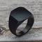 2020 Fashion Simple Style Black Square Ring Classic Ring Wedding Engagement Jewelry AExp